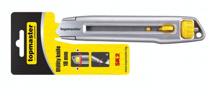 Topmaster Profesional 370111 Cutter cu corp metalic 9 X 135 Mm