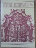 STORIA ARCHITETTURA REVISTA DI ARCHITETTURA E RESTAURO ANNO VIII, NN.1-2-COLECTIV