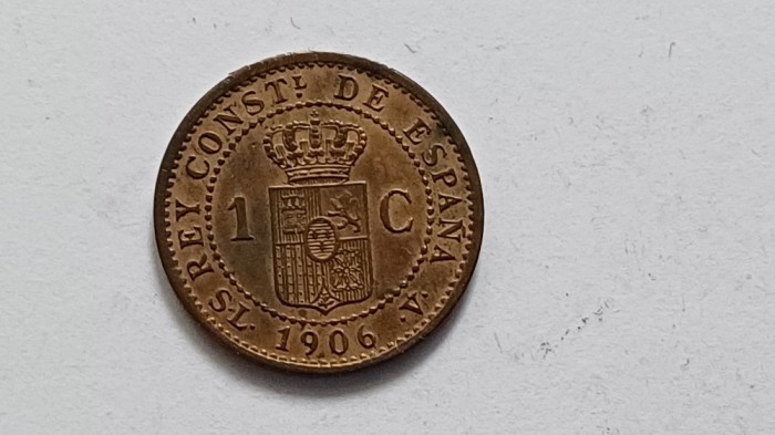 Spania -1 centimo 1906
