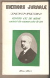 Constantin Argentoianu-Pentru cei de miine, Humanitas