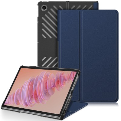 Husa Lenovo Tab Plus Techsuit FoldPro, albastru foto