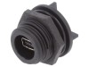 BULGIN Conector USB B Mini Soclu 5 Pini IP68 Montare Panou Rotire