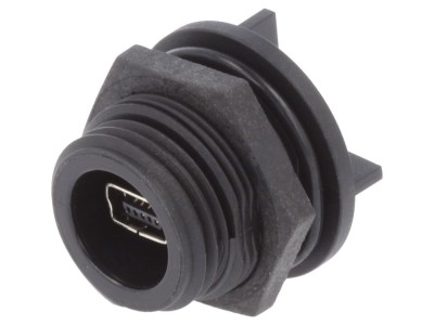 Conector USB B mini IP68, 5 pini foto