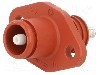 Conector alimentare DC, 1kV, 1 pini, seria ES-50A, {{Dimensiune pin}}. DEGSON ELECTRONICS - ESS-50A-06-S-RD-00