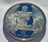 326. Moneda Gibraltar 1 Crown 2017 (Battle of Ypres Centenary) (Tiraj 200.000 buc)