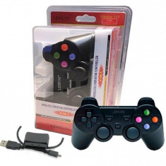 Joystick Gamepad Controler Wireless Lehuai 4 in 1 Pentru Pc, PS1, Ps2 si Ps3