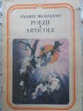 POEZII. ARTICOLE-ANDREI MURESANU-255289
