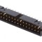 Soclu PCB-cablu/PCB tată Milli-Grid 2mm 30 PIN THT aurit