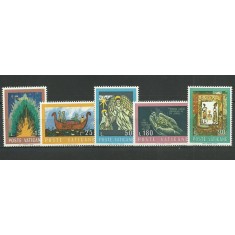 Vatican 1974 - Picturi copii, arta, serie neuzata