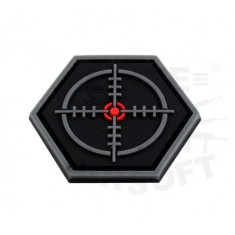 *Patch &quot;SNIPER SCOPE HEXAGON&quot; 3D