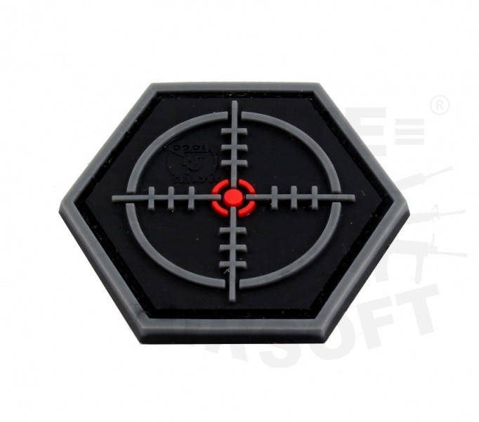 *Patch &quot;SNIPER SCOPE HEXAGON&quot; 3D