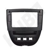Cumpara ieftin Rama adaptoare Toyota AYGO Citroen C1 Peugeot 107 pentru Navigatii multimedia Android de 10.1 Inch - HUB64