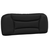 Cumpara ieftin Perna pentru tablie pat, Hvar, negru, 100 cm, piele artificiala