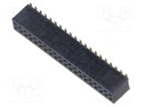 Conector SAMTEC şiruri pini tată 40 PIN 1,27mm aurit SMT soclu rolă