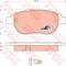 Set placute frana,frana disc CITROEN C4 Cupe (LA) (2004 - 2011) TRW GDB1624