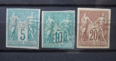 PACEA SI COMERTUL ,COLONII FRANCEZE , EMISIUNI GENERALE foto