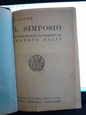 Il Simposio - Platone foto