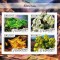 MOZAMBIC 2016 - Minerale /set complet colita + bloc MNH