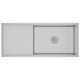 Cumpara ieftin Chiuveta de bucatarie lucrata manual, otel inoxidabil