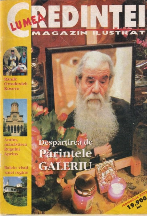 Lumea Credintei, septembrie 2003