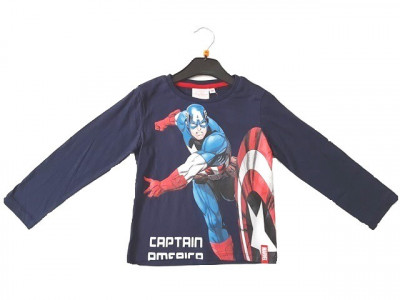 Bluza albastra Avengers 10ani (140CM) foto