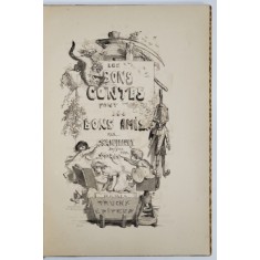 LES BONS CONTES FONT LES BONS AMIS par CHAMPFLEURY , dessins par MORIN , 1863