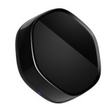Cumpara ieftin Hub inteligent si telecomanda IR inteligenta 2 in 1 Techstar&reg;, WiFi 2.4G, 5V-1A, compatibil Tuya, SmartLife, Alexa si Google Assistant, Negru