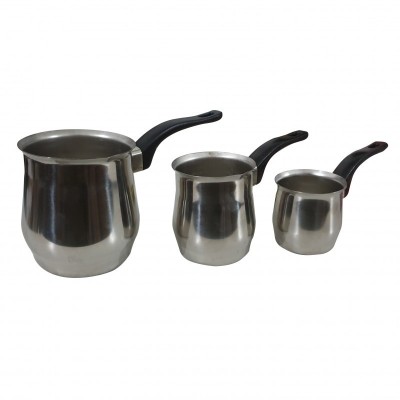 Set 3 ibrice din Otel inox, 700 ml, 400 ml, 200 ml foto