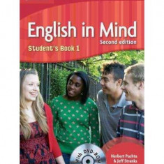 English in Mind Level 1 Student's Book with DVD-ROM: Level 1 | Herbert Puchta, Jeff Stranks