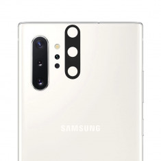 Protectie Camera Compatibila cu Samsung Galaxy Note 10 Plus, LITO, Negru foto