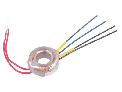 Transformator toroidal 10VA 230V 8V 8V 0,63A 57mm foto
