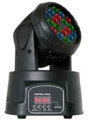 Proiector Moving Led Head cu 18 leduri lumini disco foto