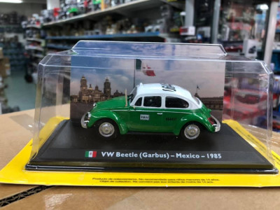 Macheta Volkswagen Beetle Garbus - Mexico - 1985 - Taxiuri scara 1:43 foto