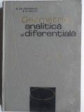 Geometrie analitica si diferentiala - O. Em. Gheorghiu