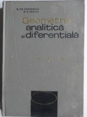 Geometrie analitica si diferentiala - O. Em. Gheorghiu