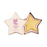 Iluminator, Revolution, Star Of The Show Highlighter, Gold Star, Makeup Revolution