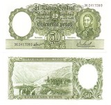 Argentina 50 Pesos 1968-1969 P-276 UNC