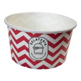 Cupa inghetata 6oz magenta, set 50 buc