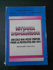 MIHAI MANEA - ISTORIA ROMANILOR * manual clasa a XI-a foto