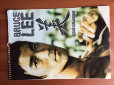 Bruce Lee calendar 2003 de colectie karate actor film foto color / alb negru foto