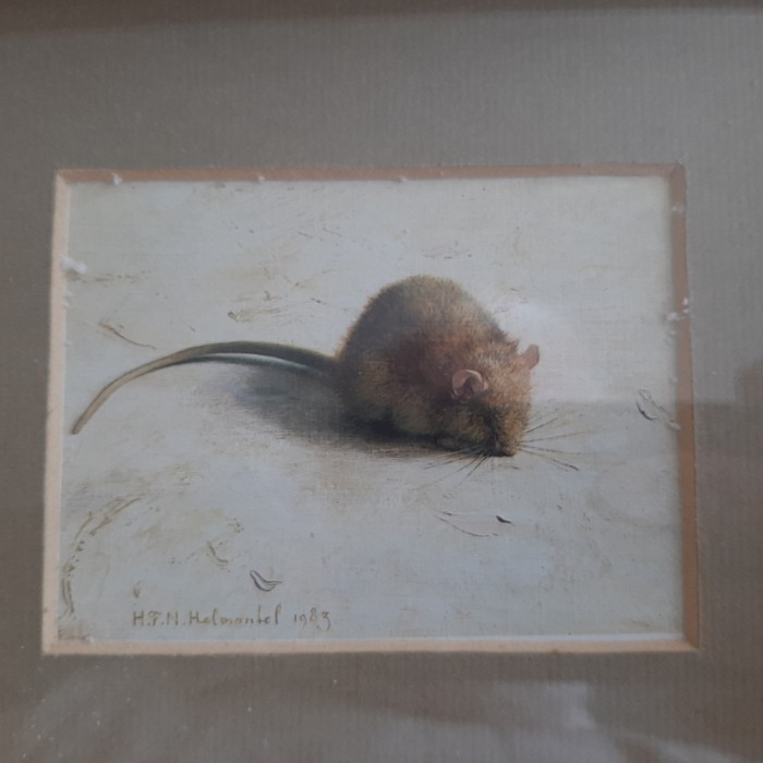 H. T. N. Helmantel - &quot;Little mouse 1&quot; - 1983 (print 9/6,5 cm)