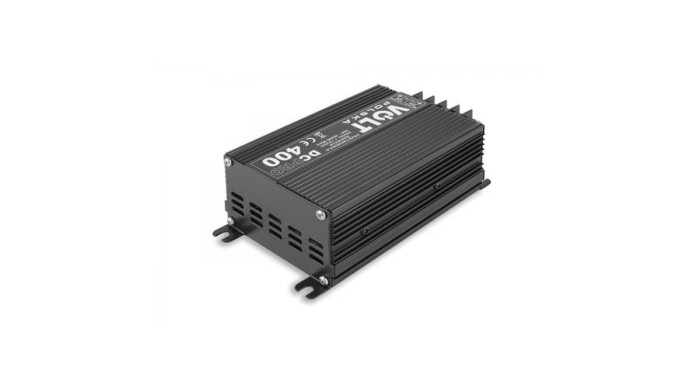 Volt Polska DC PRO 400 Reductor de tensiune fără interferențe de la 24V la 12V 30A