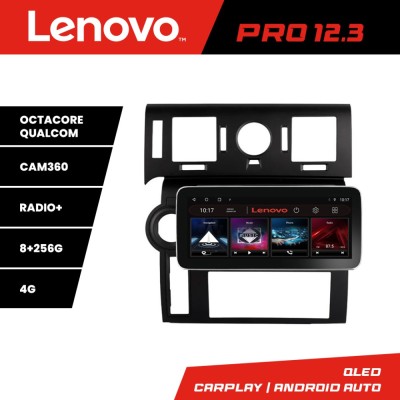 Navigatie dedicata Edonav Hummer H2 2002-2008 Lenovo PRO 8+256 12.3 inch qled android 4G DSP gps internet KIT-hummer2002 CarStore Technology foto