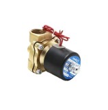 Electrovalva electrica din alama 3 4, 12V, normal inchisa STN-GM1078-12V