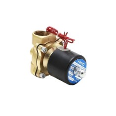 Electrovalva electrica din alama 3 4, 12V, normal inchisa STN-GM1078-12V