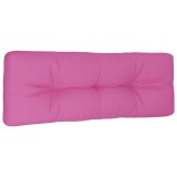 Cumpara ieftin Perna de paleti, roz, 120x40x12 cm, textil