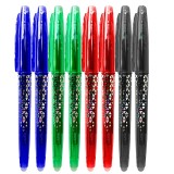 Set 8 Pixuri cu Radiera Ropet, Multicolor, 0.7mm, Roller, Cerneala Termosensibila