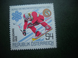 HOPCT TIMBRE MNH 592 CAMPIONATUL MONDIAL SCHI/SKI ALPIN 1982 -1 VAL AUSTRIA, Nestampilat