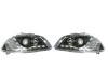Set Faruri Tuning LED Negre SEAT Ibiza/Cordoba (6L) 2002-2006 Stanga+Dreapta H1+H1 Omologate ECE