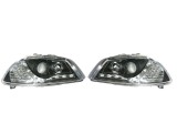 Set faruri tuning SEAT IBIZA/CORDOBA (6L), 02.2002-05.2006, partea stanga+dreapta, Taiwan, cu indicator led; cu lumina de parcare LED; H1+H1+LED; man